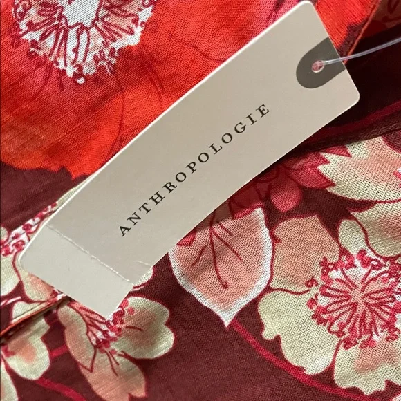 Nwt’s Anthropologie Porridge Floral Top Size Small - Picture 8 of 15